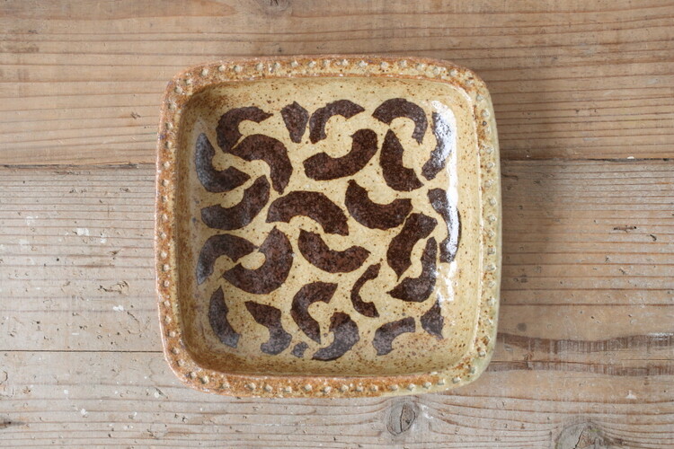 掛谷康樹 惣堂窯 練り上げ角鉢